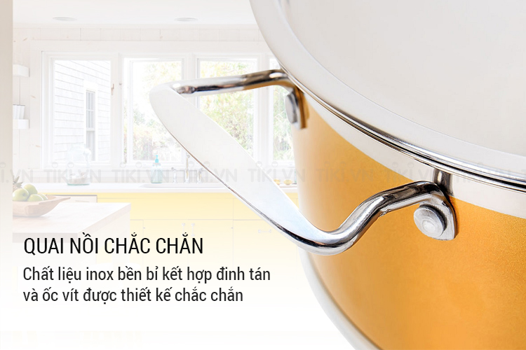 Bộ Nồi Inox Taka TKC03B (16 - 20 - 24cm)