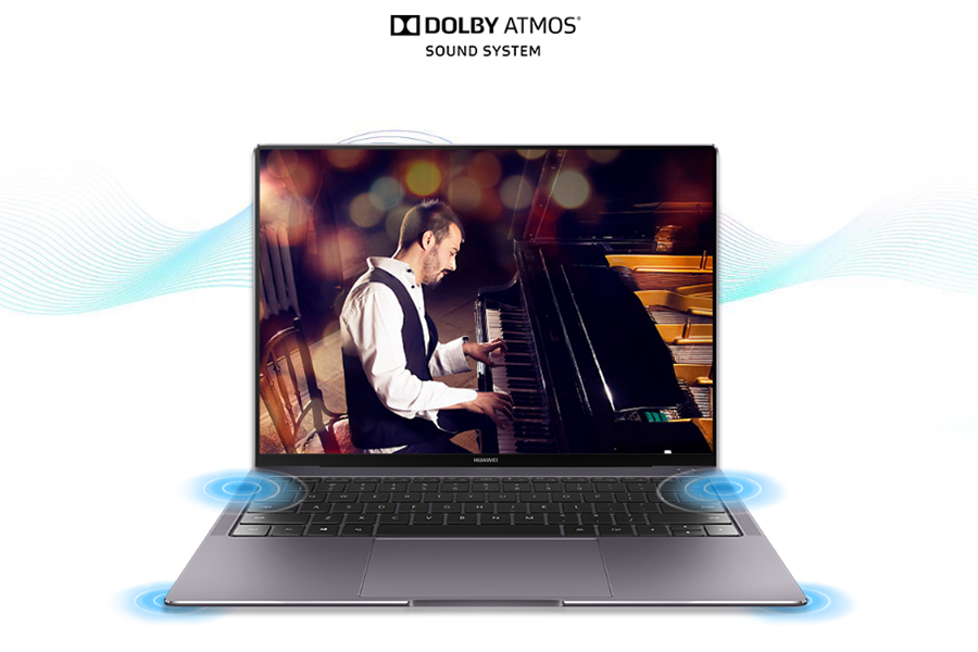 Laptop Huawei MateBook X Pro Core i7-8550U/ Win10 (13.9 inch) - Silver - Hàng Chính Hãng