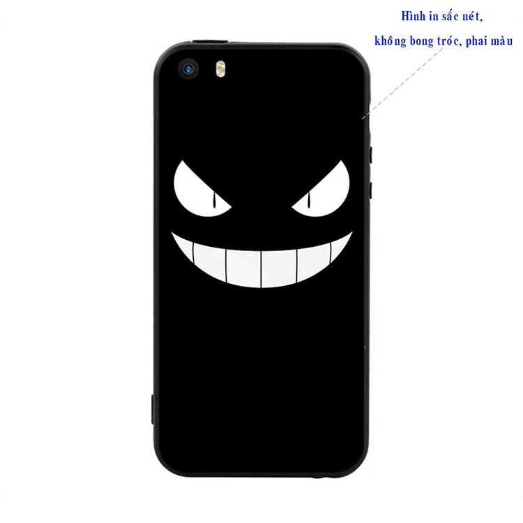 Ốp Lưng Viền TPU Cao Cấp Dành Cho iPhone 5/5s - Monster 01