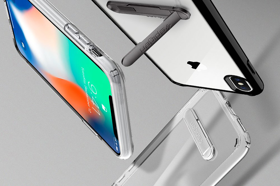 Ốp Lưng Iphone X Spigen Ultra Hybrid S - Hàng Chính Hãng