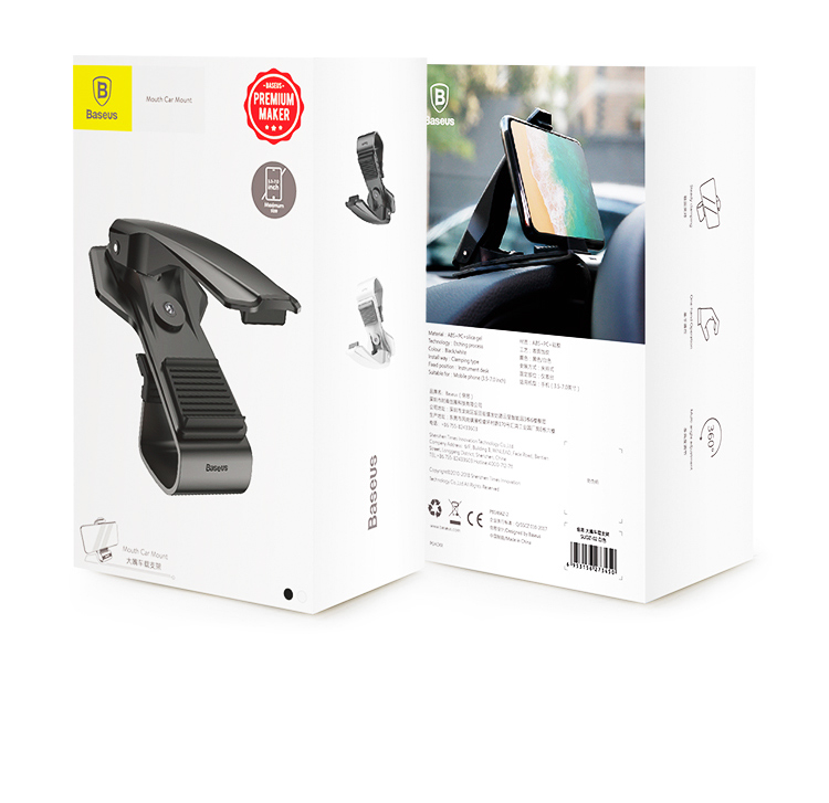 Giá Giữ Điện Thoại Cho Xe Hơi Baseus - Trắng