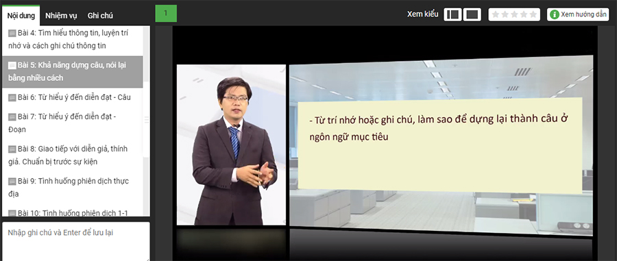 Khóa Học Phiên Dịch Cho Sự Kiện Thành Công KYNA SK22