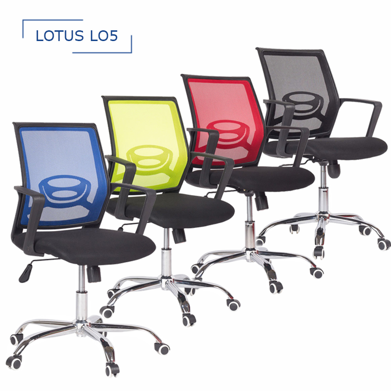 Ghế Xoay Văn Phòng Lưng Lưới Cao Cấp Govi Lotus LO5