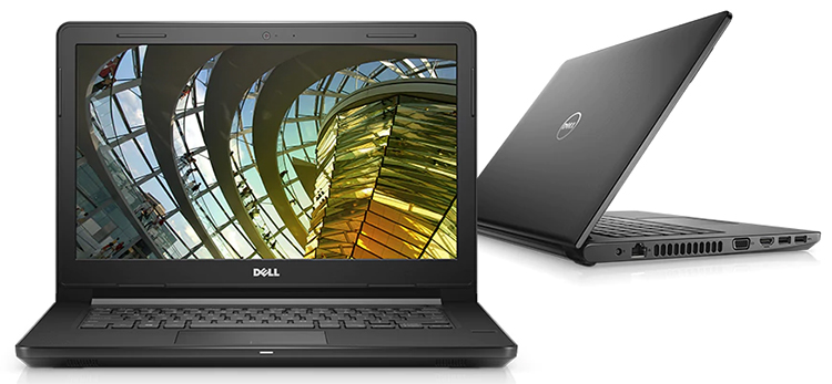 Laptop Dell Vostro 3478 R3M961 Core i5-8250U/Dos (14 inch) - Black - Hàng Chính Hãng