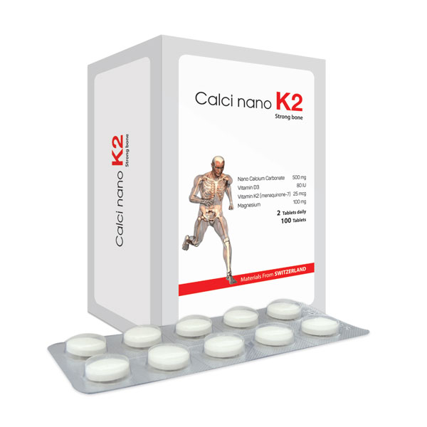 Thực phẩm chức năng Canxi Nano K2  - Hỗ trợ tăng chiều cao, phòng giảm loãng xương, còi xương
