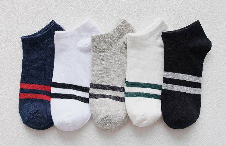 【Jingdong Supermarket】 Antarctic (Nanjiren) Men's Socks Male Socks Two-bar Boat Socks Men's Breathable Sports Socks