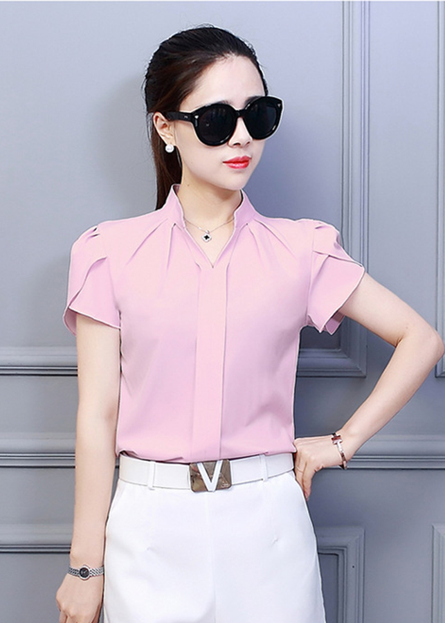 Sơ mi nữ tay búp sen sm167