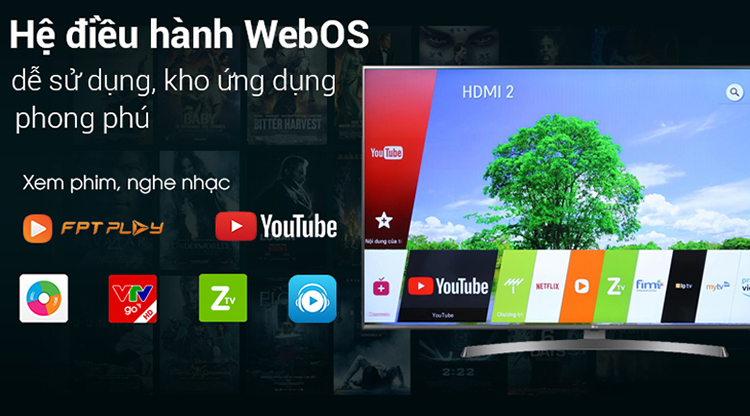 Smart Tivi LG 49 inch 4K UHD 49SK8500PTA