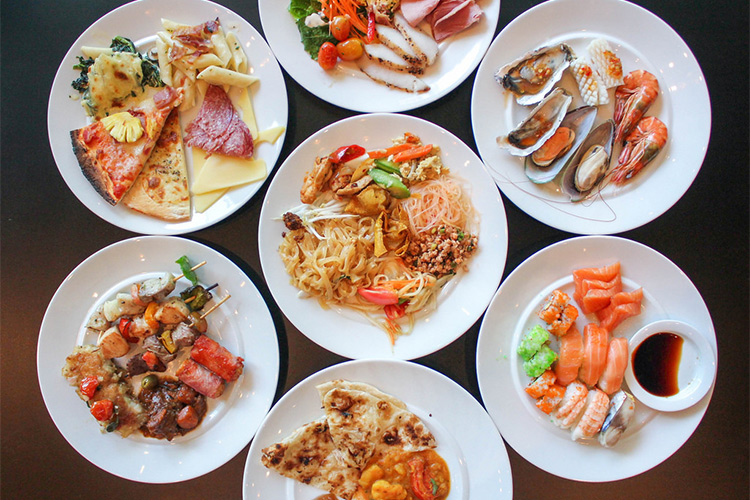 Vé Buffet Quốc Tế International Buffet Lunch Tại Amaya Food Gallery, Thái Lan (Thứ 2- Thứ 7)