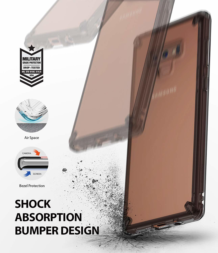 Ốp Lưng Samsung Galaxy Note 9 Ringke Fusion - Hàng Chính Hãng
