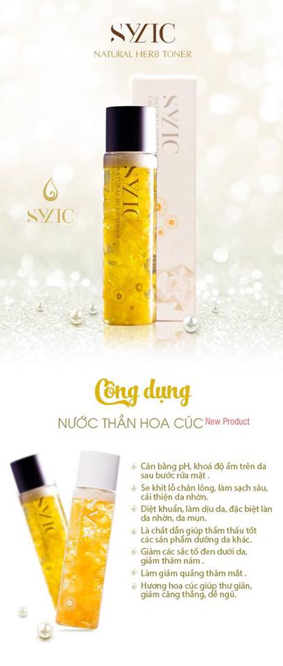 Nước thần hoa cúc Sylic - Sylic Natural Herb Toner 150ml