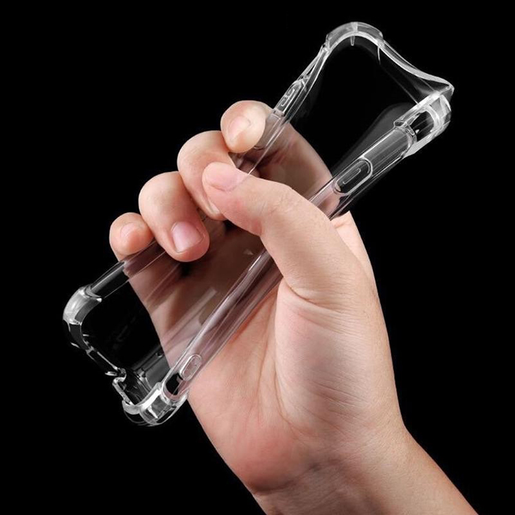 Bộ Ốp Lưng Chống Sốc Phát Sáng Và Kính Cường Lực Cho iPhone 5 / 5S / 5SE Remax (Trong Suốt) - Hàng Nhập Khẩu