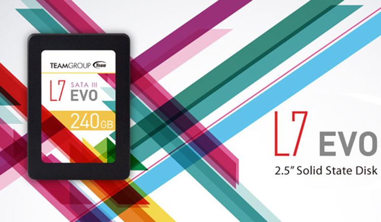 Ổ Cứng SSD TEAM L7 EVO 240GB Sata III - Hàng Chính Hãng