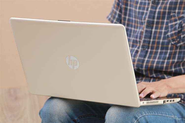 Laptop HP 15-bs647TU 3MR94PA Core i3-6006U/Win10 (15.6 inch) - Gold - Hàng Chính Hãng