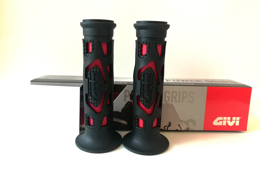 Bao Tay Cầm Givi Màu Đen Đỏ TG11NR