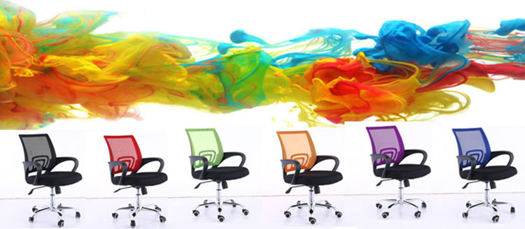 Ghế Lưới Văn Phòng CZN502 Chân Thép Mạ