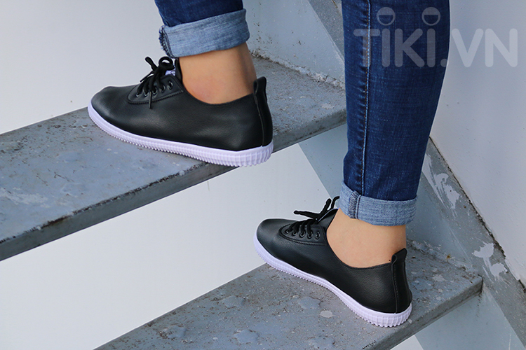 Giày Sneakers Nữ PASSO GTK063 - Đen