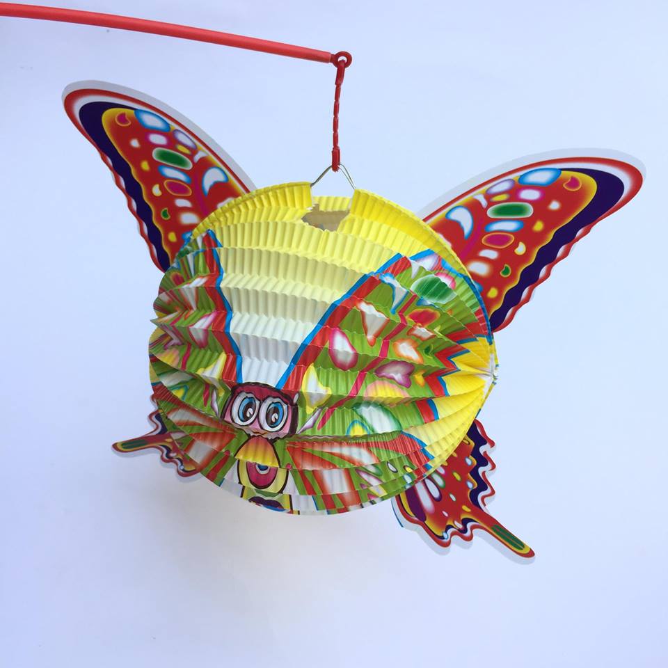 Đèn lồng trung thu bằng giấy cỡ to - Hình mặt trời