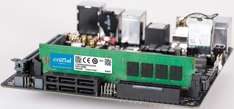 Ram Desktop Crucial 8GB DDR4 2400MHz UDIMM