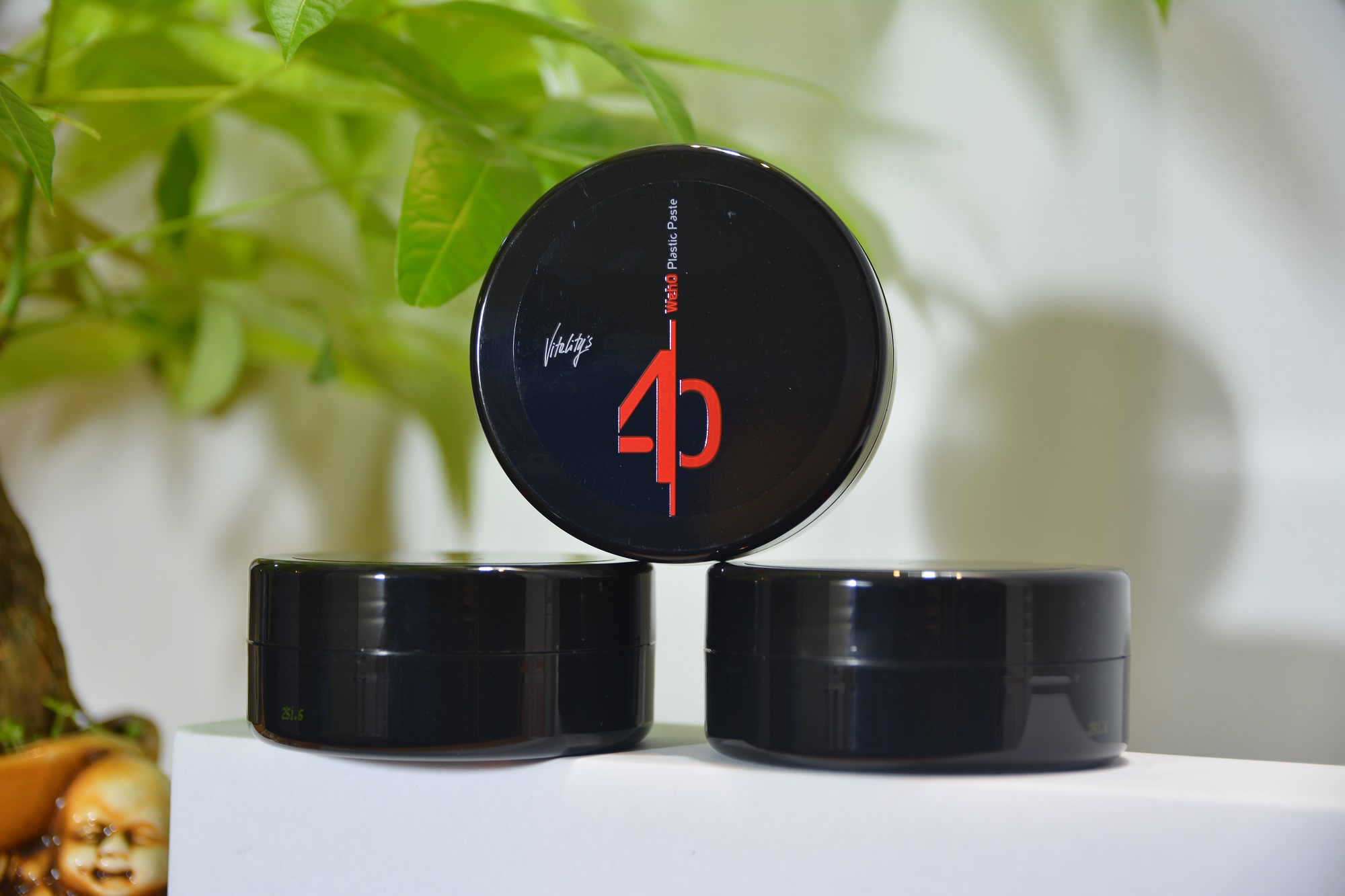 Sáp vuốt tóc hiệu ứng cứng mờ tự nhiên Vitality's Weho 4/0