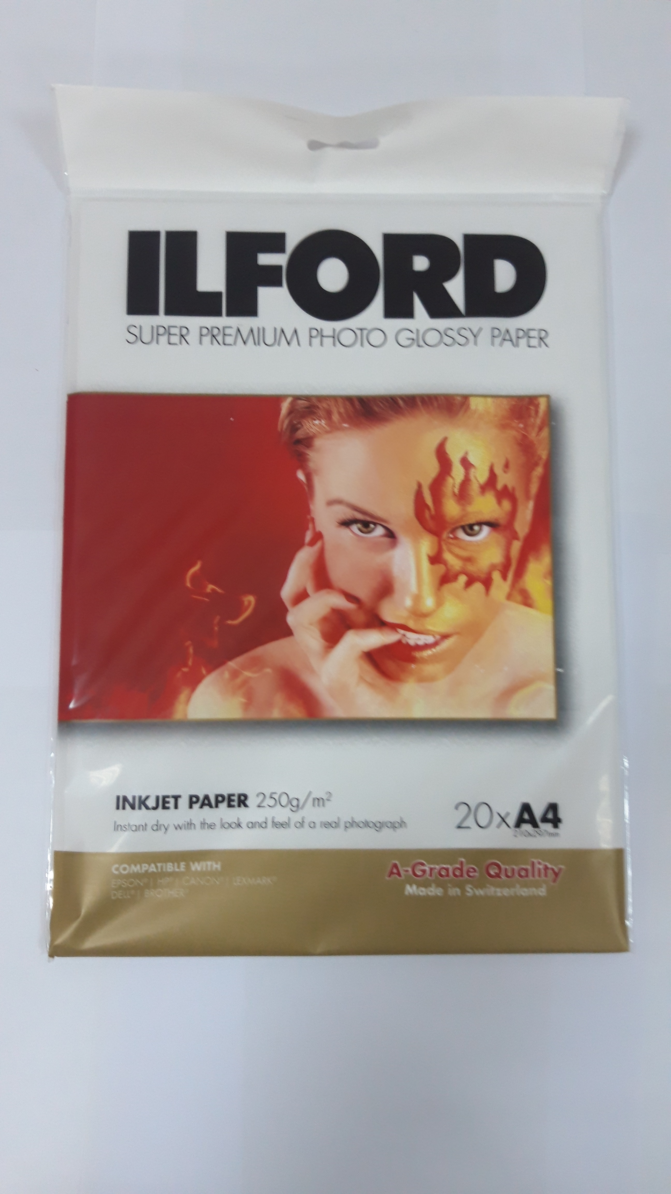 Giấy in ảnh thẻ ảnh hàn quốc khổ A4 Thương hiệu ILFORD Thụy Sĩ - Hàng nhập khẩu