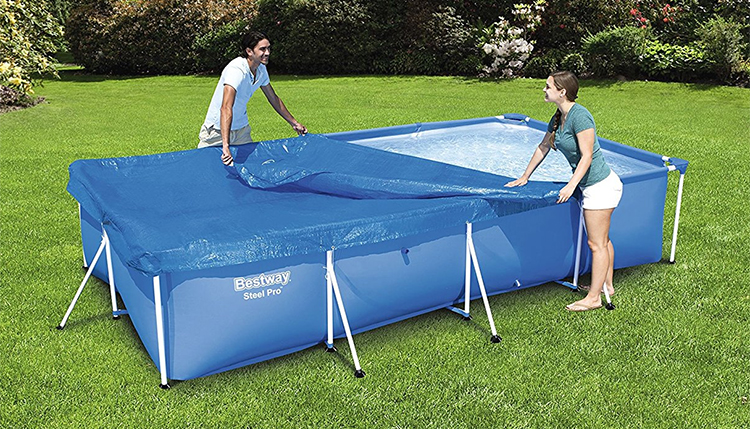 Vải Bạt Phủ Dành Cho Bể Bơi Flowclear Bestway 58105 (25.9 x 17 x 61 cm)