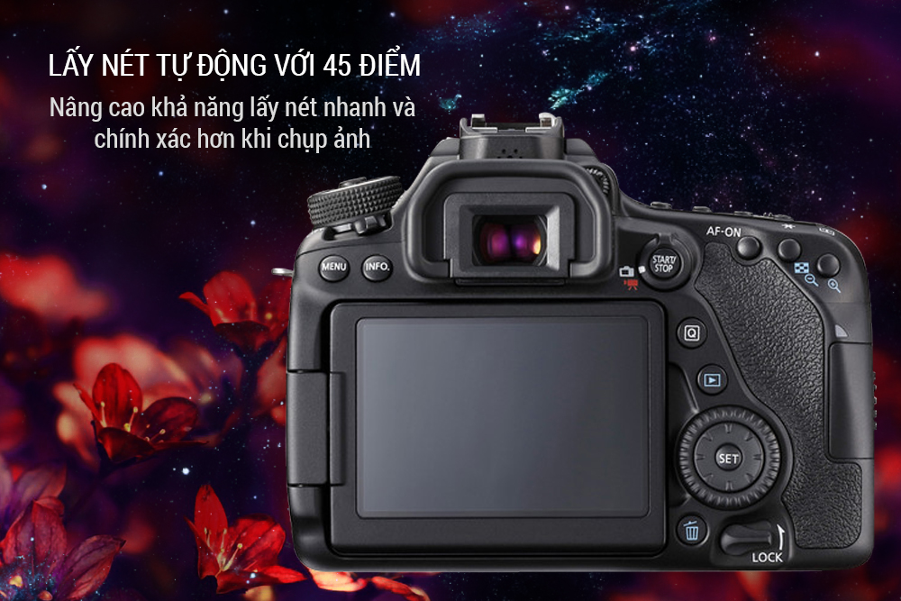 Máy Ảnh Canon 80D + Lens 18-55mm (Lê Bảo Minh)