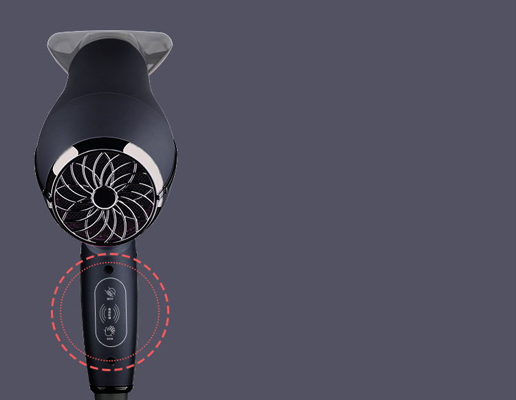 Máy Sấy Tóc Thông Minh Công Suất Cao Với Lượng Nhiệt Ổn Định Gấp 4 Lần HD-054W (Yueli) - Trắng