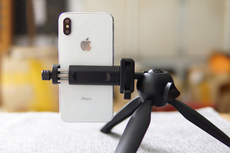 Khung Giữ Điện Thoại Lên Chân Máy Ảnh Xiletu - XJ-10