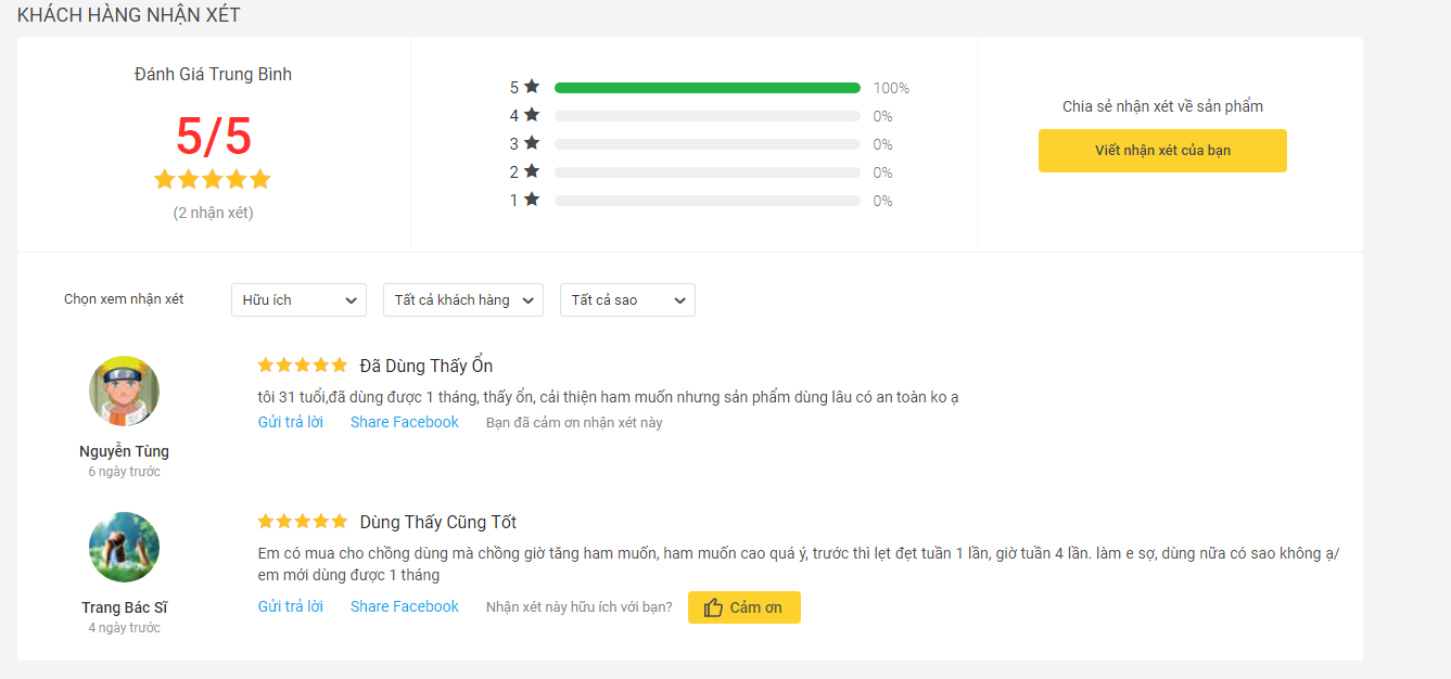 Xmanly tăng testosteron, sinh lực cho nam