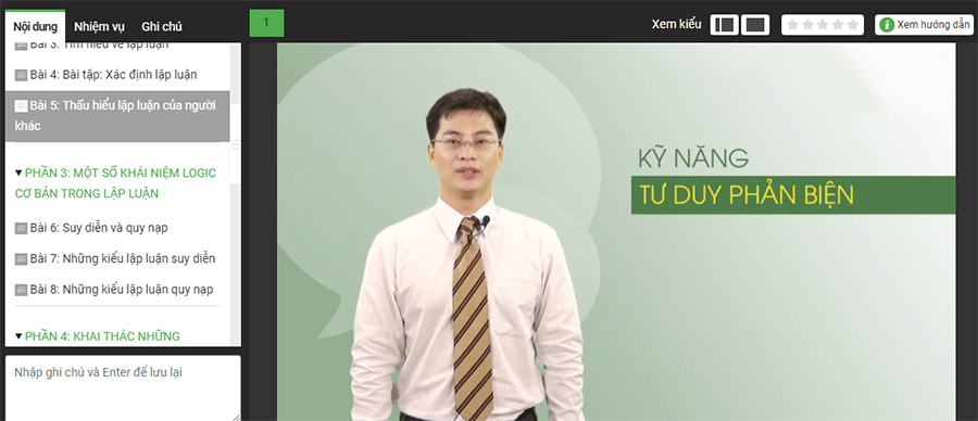 Khóa Học Kỹ Năng Tư Duy Phản Biện KYNA SK32