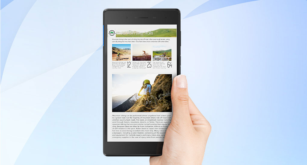 Máy Tính Bảng Lenovo TB-7304x MT8735D 4G - Hàng Chính Hãng - Đen