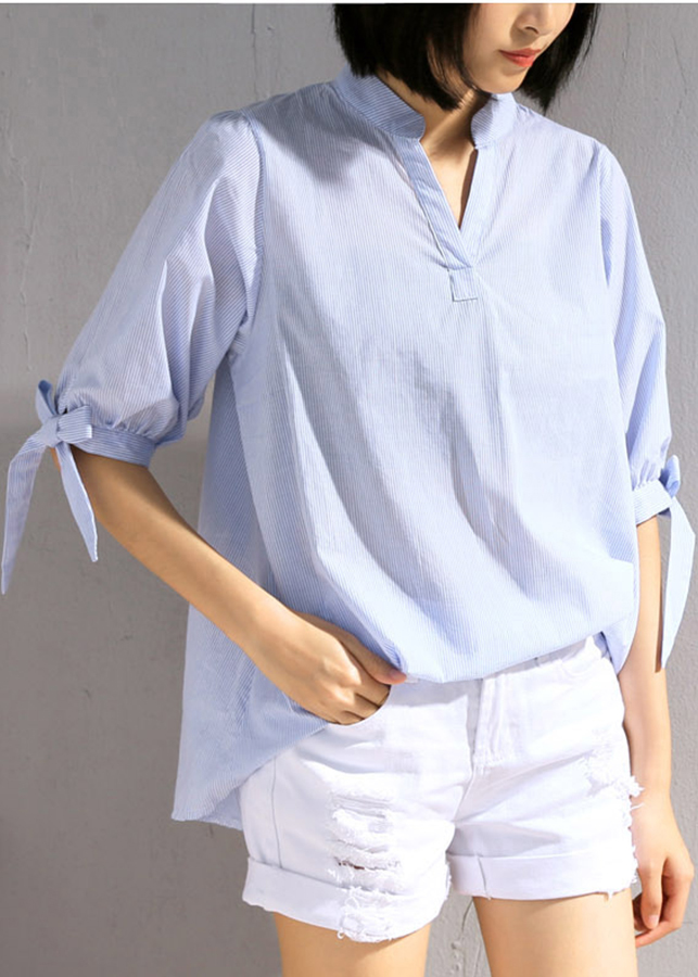 Áo nữ tay lỡ thắt nơ sm174