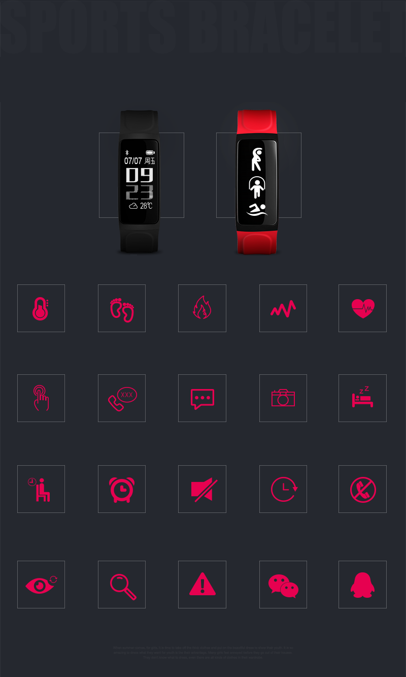 Đồng Hồ Thông Minh Magic MOONPI Đa Chức Năng, Đo Nhịp Tim, Huyết Áp, Báo Thức, Chống Thấm Nước