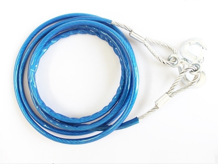 Dây kéo xe lõi thép bọc chống rỉ cứu hộ ô tô 3.5m