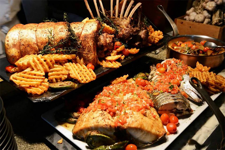 Vé Buffet Trưa Hải Sản Ở Baiyoke Sky Bangkok, Thái Lan