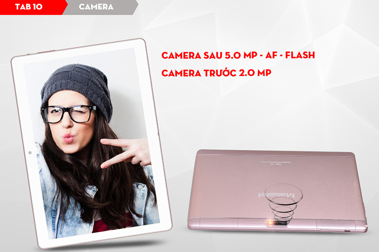 Máy Tính Bảng Masstel Tab 10 - Hàng Chính Hãng