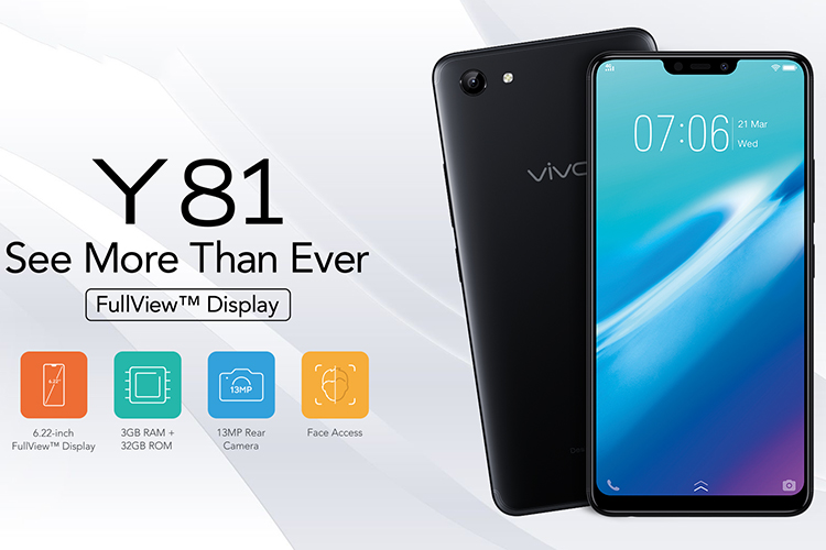 Điện Thoại Vivo Y81 - Hàng Chính Hãng