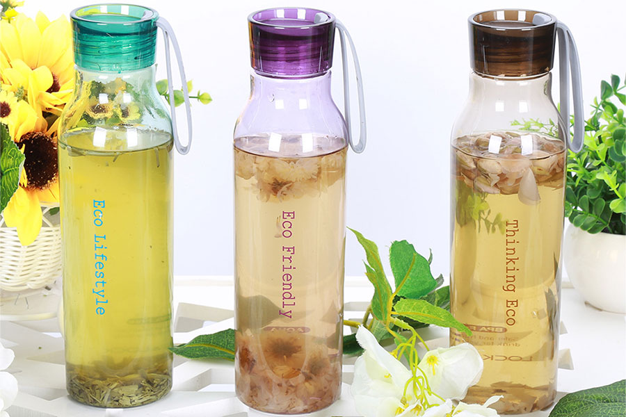 Bình Đựng Nước Lock&Lock Eco Water Bottle Bằng Nhựa PC HLC644BRW (550ml)