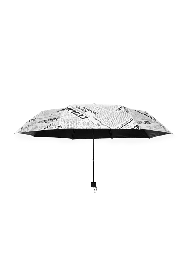 Dù giấy báo V.2 Winwinshop88 - Màu Trắng