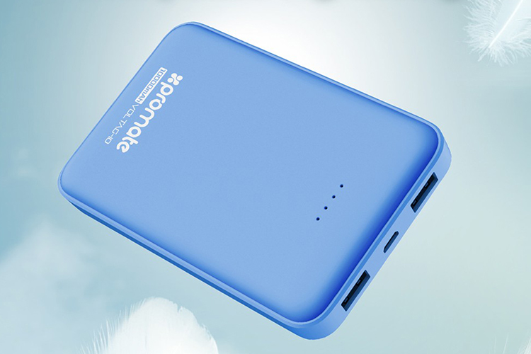 Pin Sạc Dự Phòng Promate Voltag-10 10000mAh Siêu Mỏng - Hàng Chính Hãng