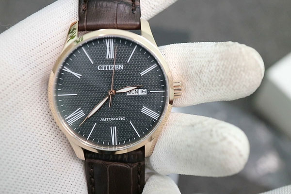 Đồng Hồ Nam Dây Da Citizen NH8353-00H - Nâu