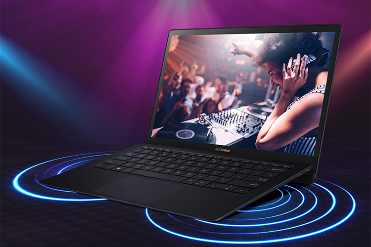 Laptop Asus Zenbook S UX391UA-EG030T Core i7-8550U/Win10 (13.3 inch) (Blue) - Hàng Chính Hãng