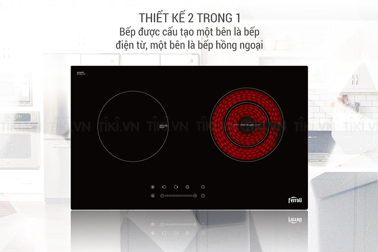 Bếp Điện Từ - Hồng Ngoại Ferroli IC4200BN