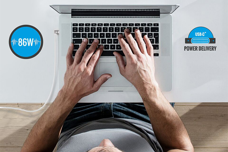 Dây Cáp Sạc Nam Châm USB Type-C Ra USB Type-C Promate MagLink-C 2m - Hàng Chính Hãng