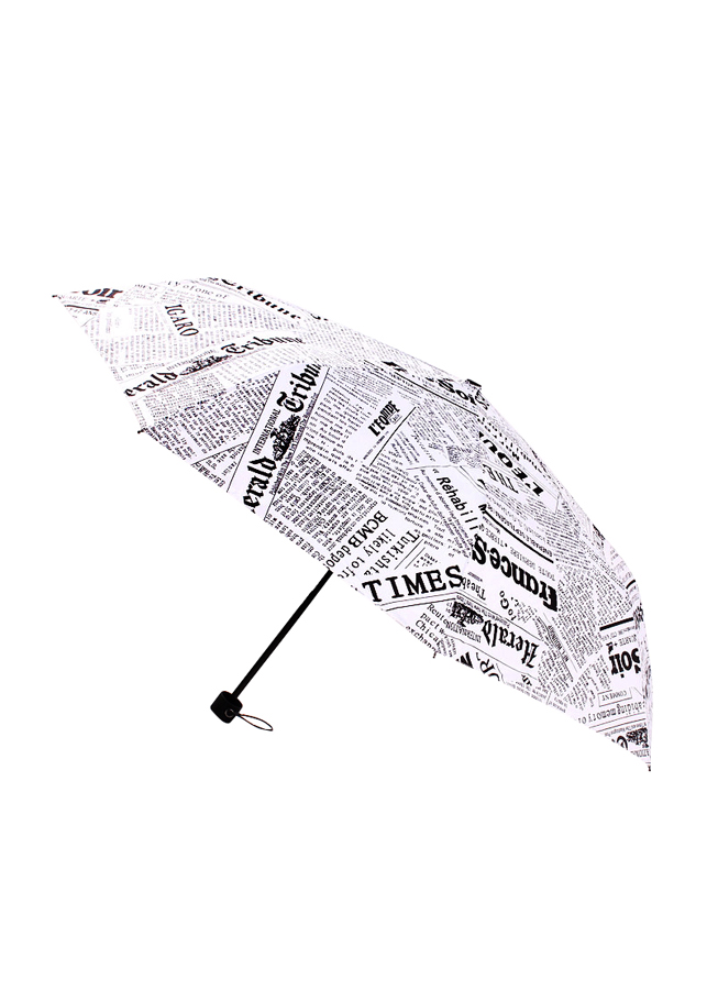 Dù giấy báo V.2 Winwinshop88 - Màu Trắng