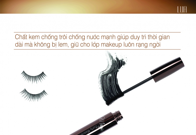 MASCARA Dày mi LUA MAGIC CURLY Korea
