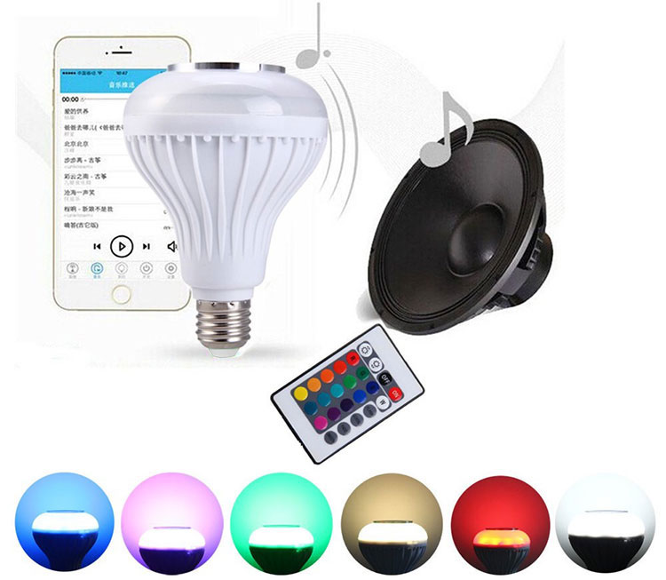 Bộ Loa Bluetooth Kiêm Đèn Led Sotate -  Hàng Nhập Khẩu