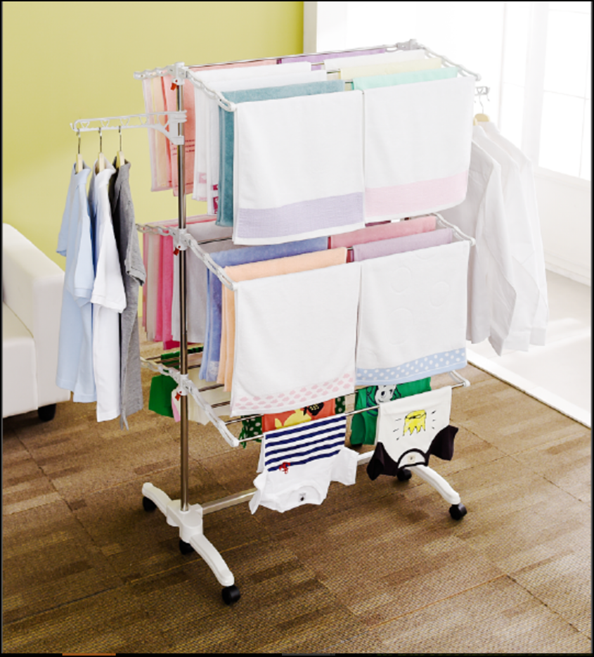 Giàn phơi đồ, giàn phơi quần áo 6 cánh Hàn Quốc