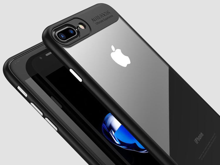 Ốp Lưng Viền Cao Su Bảo Vệ Camera 360 Độ Joyroom Cho iPhone 7 Plus / 8 Plus  Siêu Mỏng 1mm - Hàng Chính Hãng